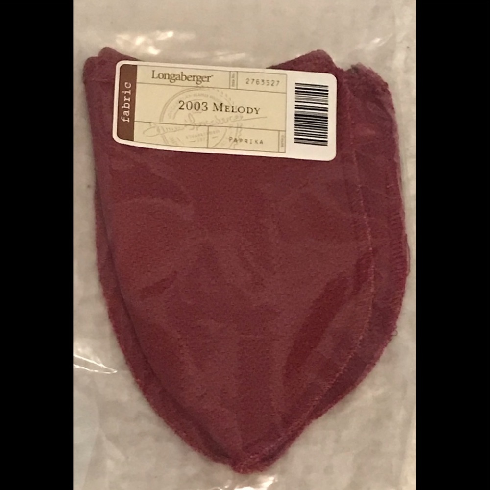 Longaberger “2003 Melody” in “Paprika” - New in Package